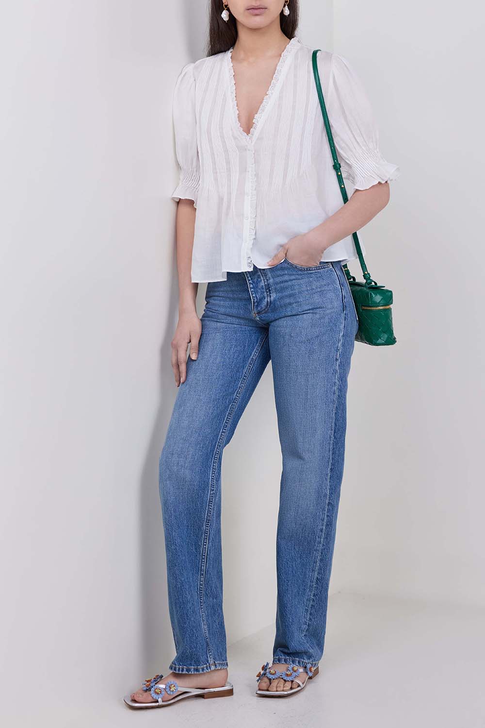 חולצה מכופתרת קארלי